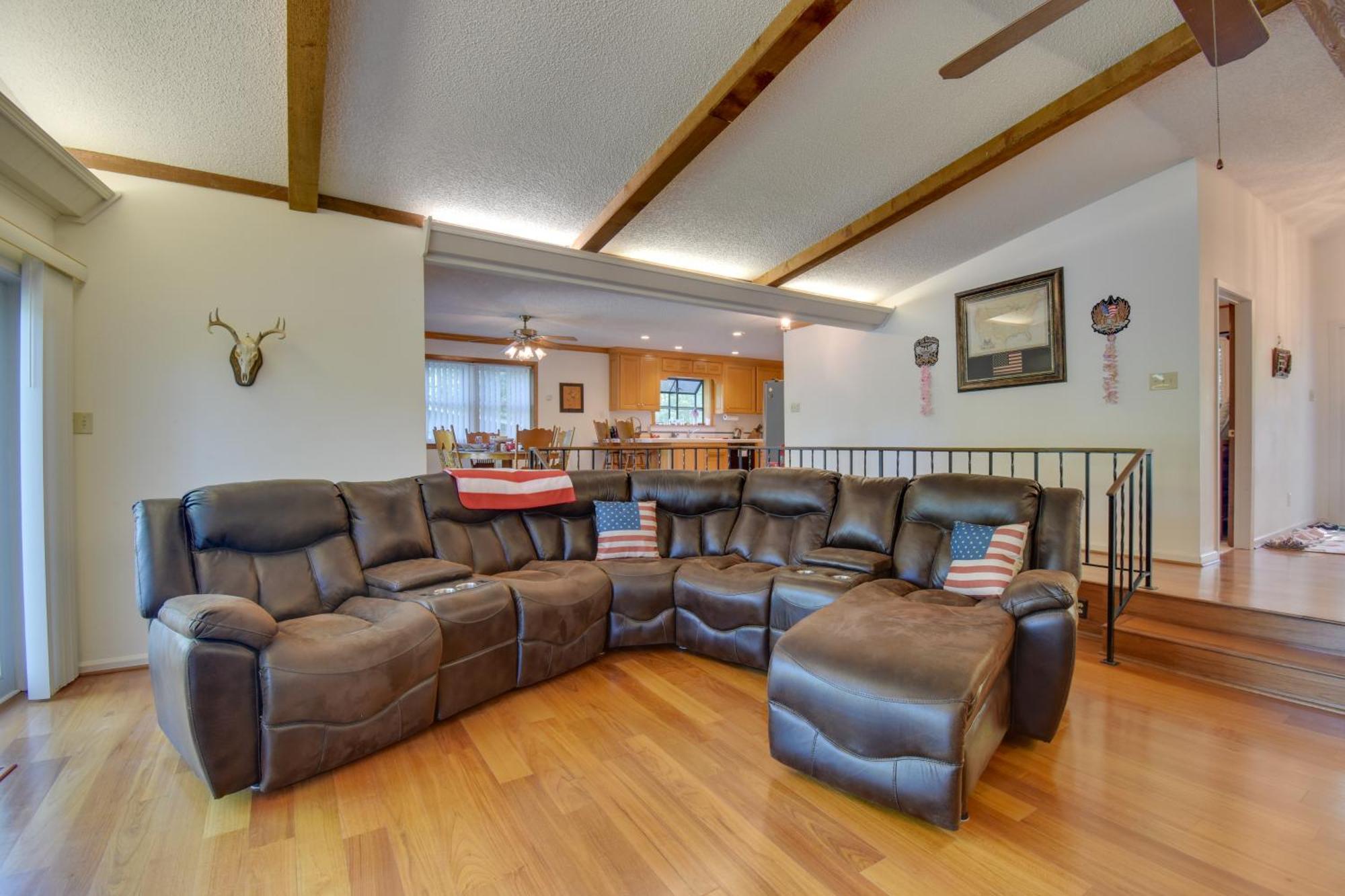 Lakefront Retreat With Deck, Dock And Resort Amenities Hot Springs Kültér fotó